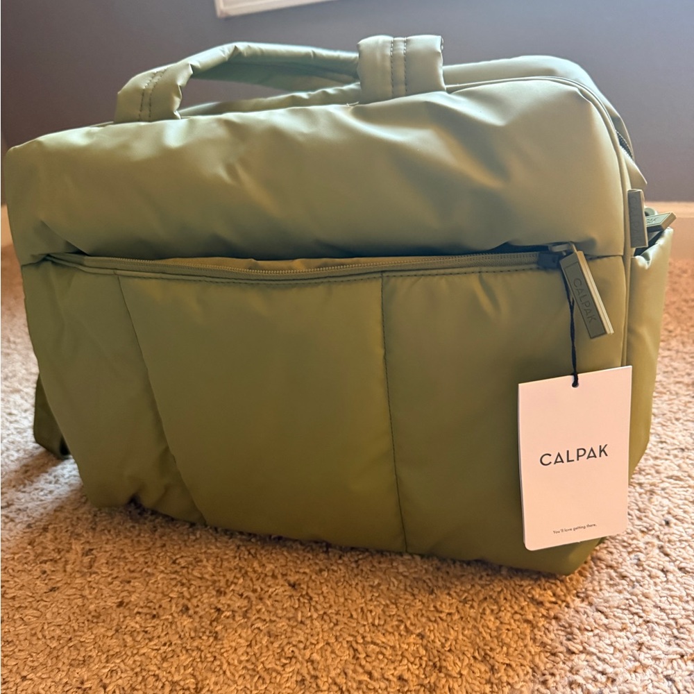 NWT Calpak Luka Duffel in green